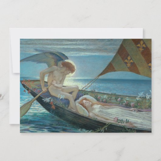 Eine Traumreise | Walter Crane Karte (Vorderseite)