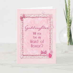 Eine Trauzeugin für den handwerklichen Look Dankeskarte