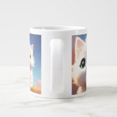 Eine trendige Coffe-Tasse Jumbo-Tasse (Rückseite)