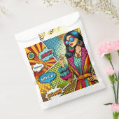 Eine trendige Illustration im Retro-Pop-Stil Geschenktütchen (Versiegelt)