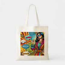 Eine trendige Illustration im Retro-Pop-Stil