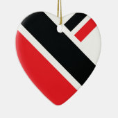 Eine Trini-Flagge Keramikornament (Rechts)
