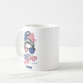 Eine Trump-Coffe-Tasse Kaffeetasse (Vorderseite Links)