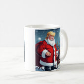 Eine Trump-Weihnachtsgeschichte Kaffeetasse (VorderseiteRechts)