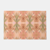 Eine Tulip Designer Fußbodenmatte mit Pinks Fußmatte (Vorderseite)