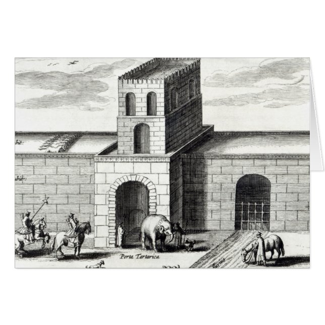Eine Tür in der großen Mauer (Vorderseite (Horizontal))