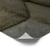 Eine Tür von Machu Picchu Poster (Ecke)