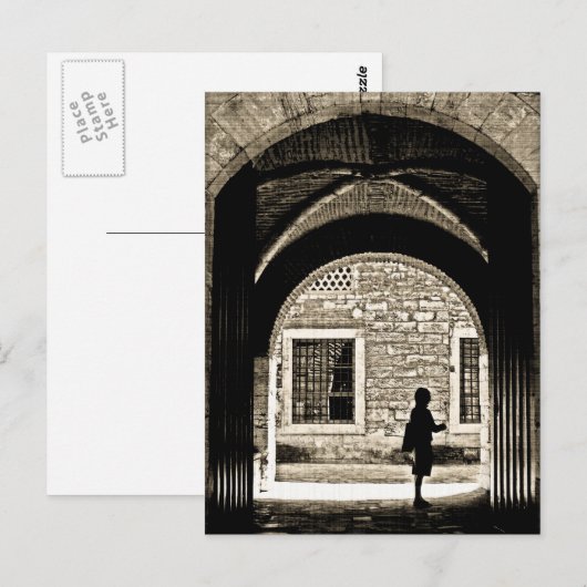 Eine Tür zum Hoffnung Postkarte (Vorne/Hinten)