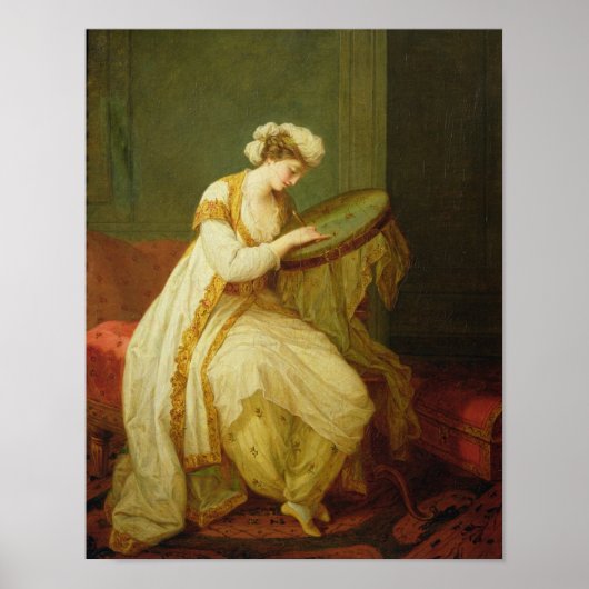 Eine türkische Frau, 1773 Poster (Vorne)