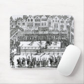 Eine turnierende Szene Mousepad (Mit Mouse)