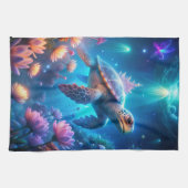 Eine Turtle Geschirrtuch (Horizontal)