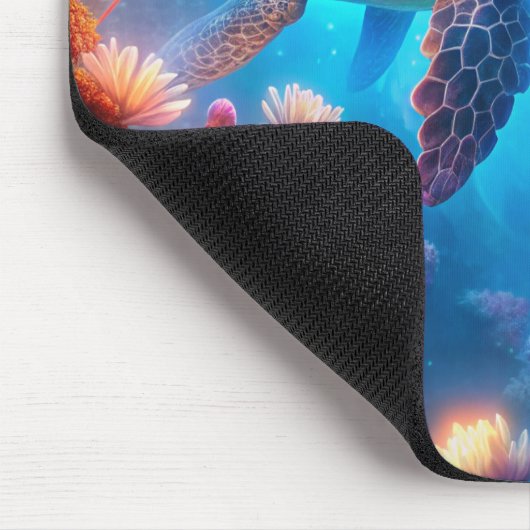 Eine Turtle Mousepad (Ecke)