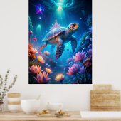 Eine Turtle Poster (Küche)