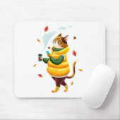Eine typisch moderne Katze Mousepad (Mit Mouse)