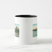 Eine typische Badekulisse am Strand Tasse (Zentrum)