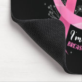 Eine überlebende Brustkrebsbewusstsein, rosafarben Mousepad (Ecke)