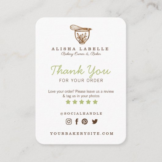 Eine Überprüfung und Markierung von Social Media v Begleitkarte (Vorderseite)