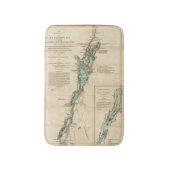 Eine Übersicht von See Champlain Badematte (Vorderseite Vertikal)