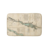 Eine Übersicht von See Champlain Badematte (Vorderseite)