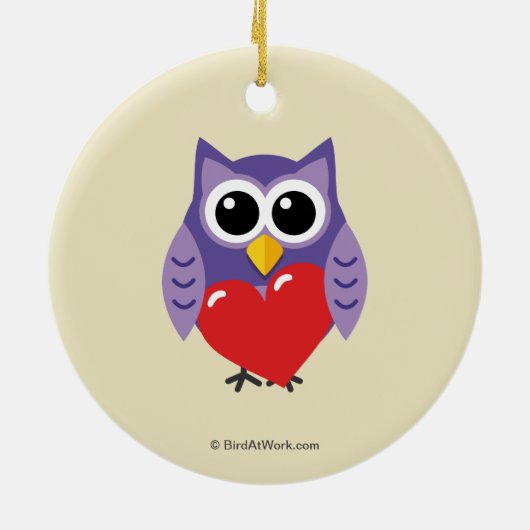 Eine üble Liebe Keramik Ornament (Hinten)