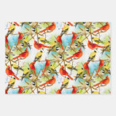 Eine Uhr der Federn Geschenkpapier Set (Vorderseite 2)