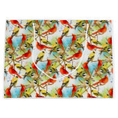 Eine Uhr der Federn Große Geschenktüte (Vorderseite)