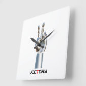 Eine Uhr mit fantasievollem Design (Winkel)