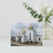 Eine ukrainisch-orthodoxe Kirche, 1 Postkarte (Stehend Vorderseite)