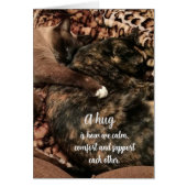 "Eine Umarmung.................." (Vorne)