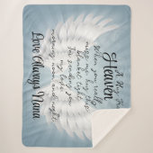 Eine Umarmung aus dem Himmel Sherpadecke (Vorderseite)