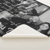 Eine Umarmung aus dem Himmelsblau Sherpadecke (3/4)