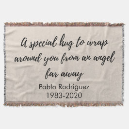 Eine Umarmung aus der Engelwurzeldecke Decke