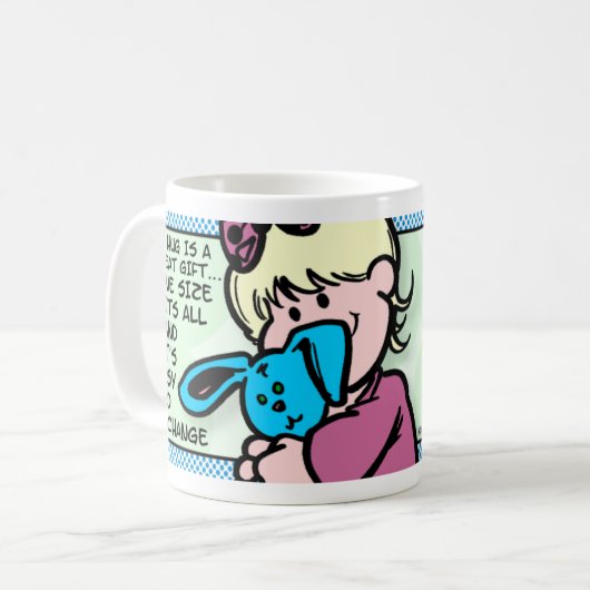 Eine Umarmung ist ein tolles Geschenk.. Kaffeetasse (Vorderseite Links)