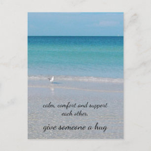 "Eine Umarmung..................." Postkarte
