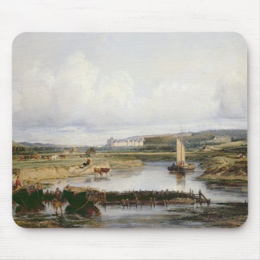 Eine umfangreiche Fluss-Landschaft mit Blick auf Mousepad (Vorne)