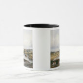 Eine umfangreiche Fluss-Landschaft mit Blick auf Tasse (Zentrum)