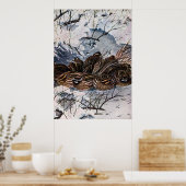 Eine Umfrage der Bobwhites Poster (Küche)