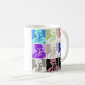 "Eine Unannehmlichkeit ist nur ein Abenteuer…" Kaffeetasse (VorderseiteRechts)