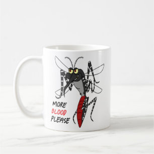 Eine unbefriedigende Moskito Kaffeetasse