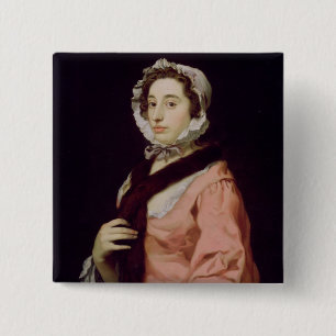 Eine unbekannte Frau, angerufen Peg Woffington (Ö Button
