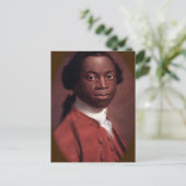 Eine unbekannte Sitter (ehemals Olaudah genannt) Postkarte (Stehend Vorderseite)