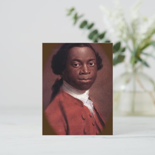 Eine unbekannte Sitter (ehemals Olaudah genannt) Postkarte (Stehend Vorderseite)