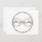 Eine Unendlichkeit der Musik Postkarte (Vorne/Hinten)