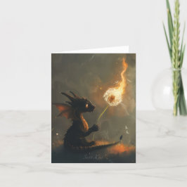 Eine unerwartete Wunschkarte Dankeskarte