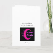 Eine Unfreundlichkeit Karte (Rückseite)