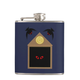 Eine Unfreundlichkeit von Ravens Halloween Flachmann