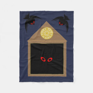 Eine Unfreundlichkeit von Ravens Halloween Fleecedecke