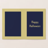 Eine Unfreundlichkeit von Ravens Halloween Folienkarte (Innenseite)