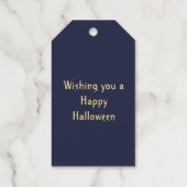 Eine Unfreundlichkeit von Ravens Halloween Geschenkanhänger (Rückseite)