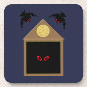 Eine Unfreundlichkeit von Ravens Halloween Getränkeuntersetzer